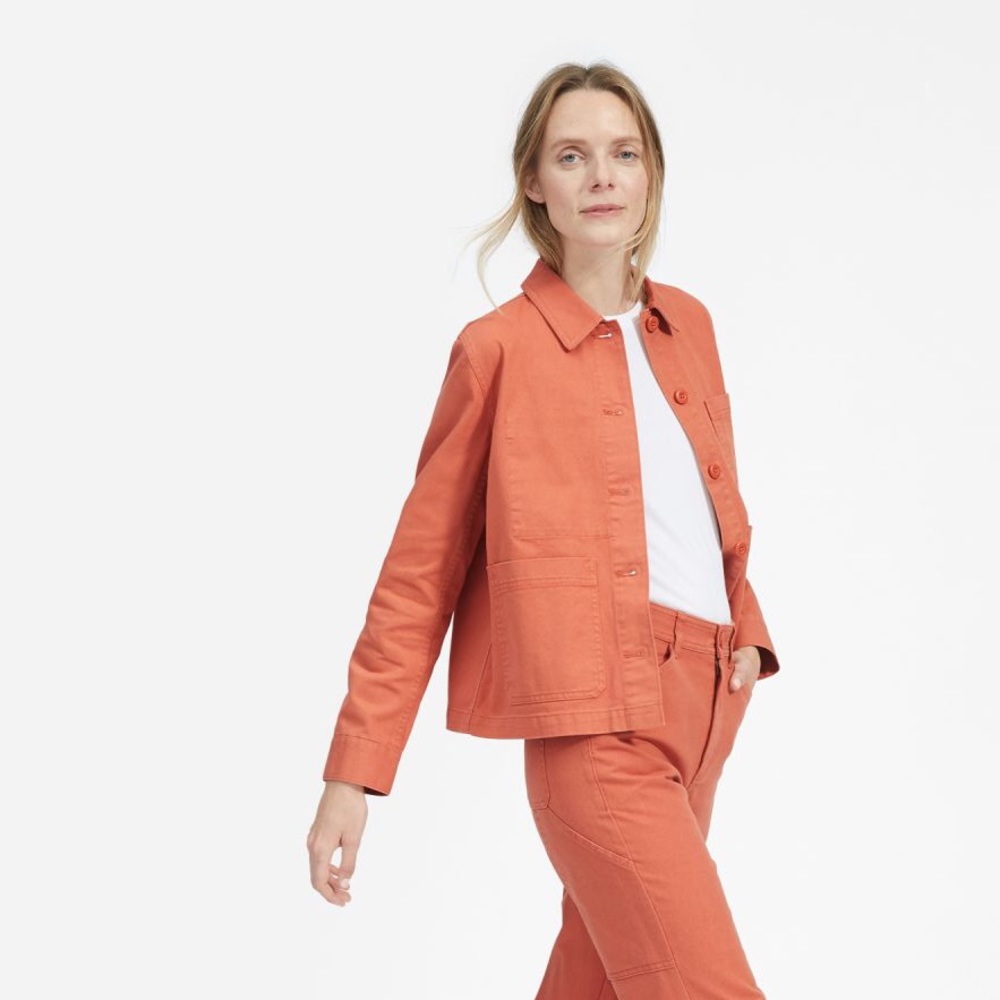 Everlane Chore Jacket Size M in Spanish Clay